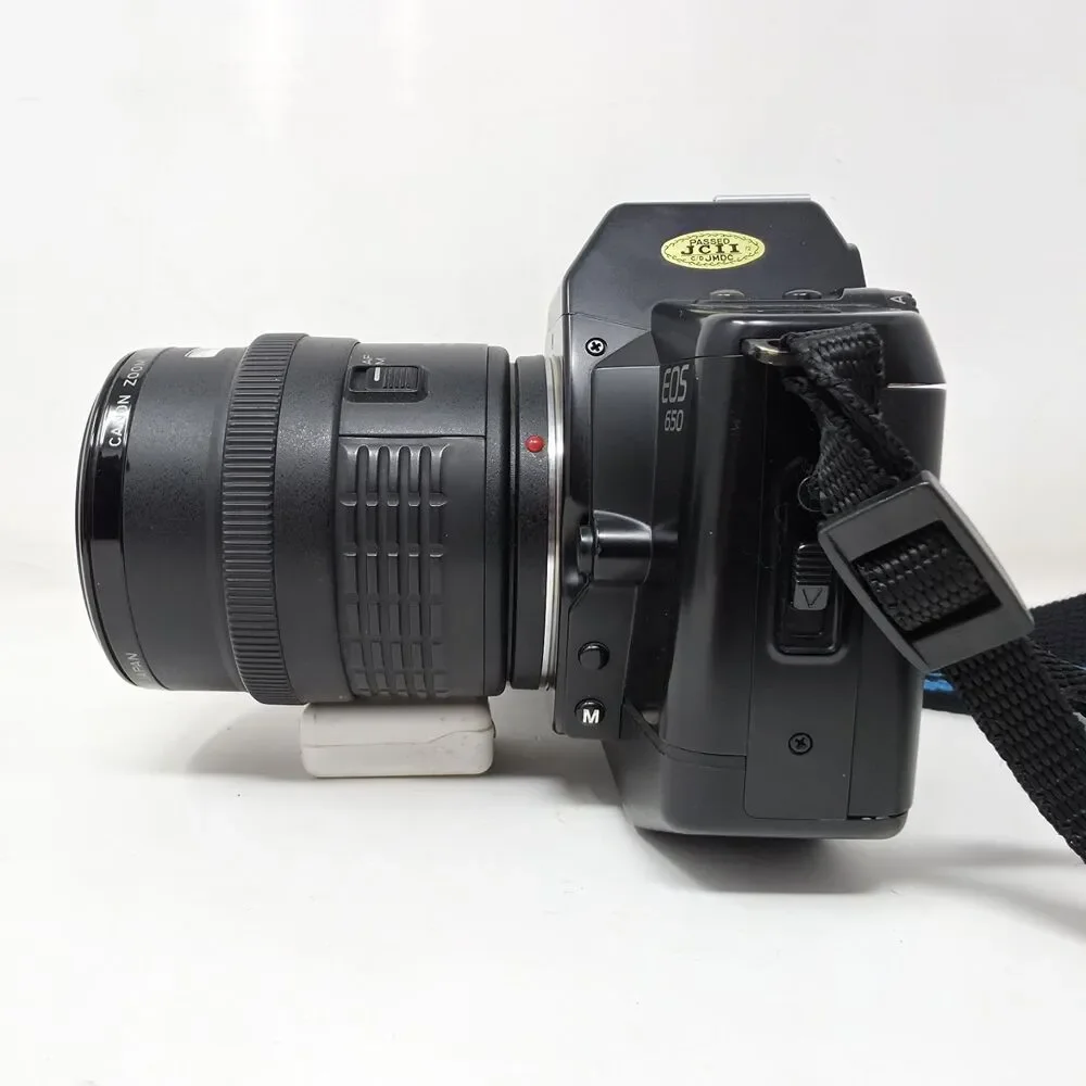 Canon EOS 650 35mm SLR Film Camera w/ EF 35-105mm f/3.5-4.5 Zoom Lens Tested